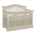 Glazed White 4-in-1 Convertible Wood Crib R606