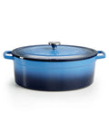 Enameled Cast Iron Oval 8-qt. Dutch Oven X9587