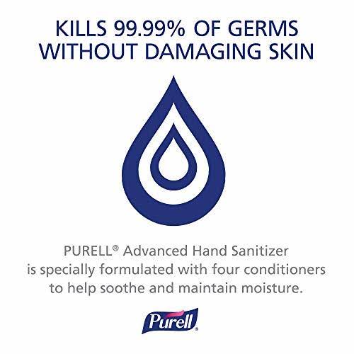 Advanced NXT Instant Hand Sanitizer Refill with Aloe, 1000ml Refill (Case of 8) K47901