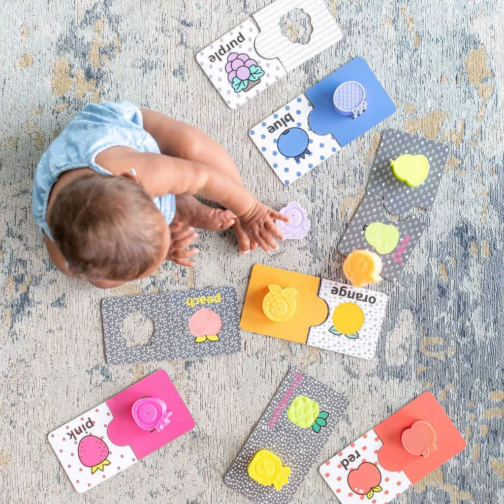24-Piece Multicolor Fruit-Themed Jigsaw Puzzle I7742