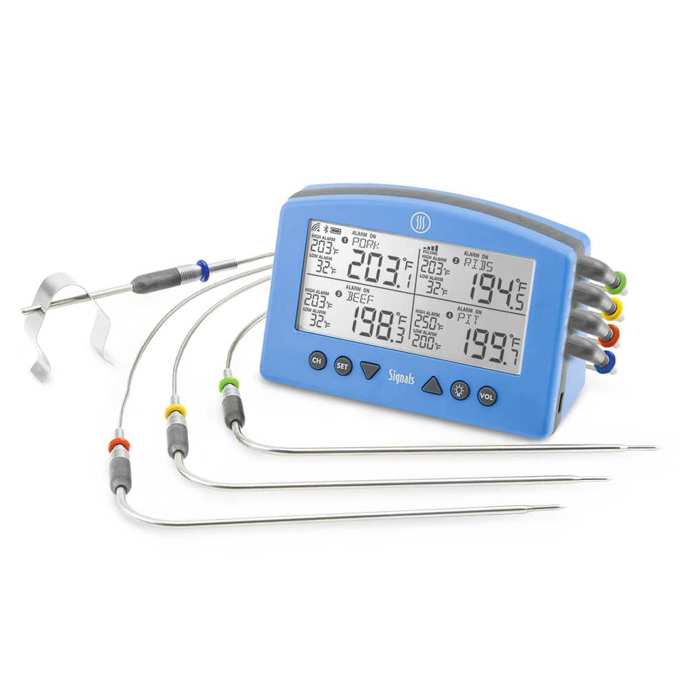 BBQ Alarm Thermometer with Wi-Fi and Bluetooth Wireless Technology T8035
