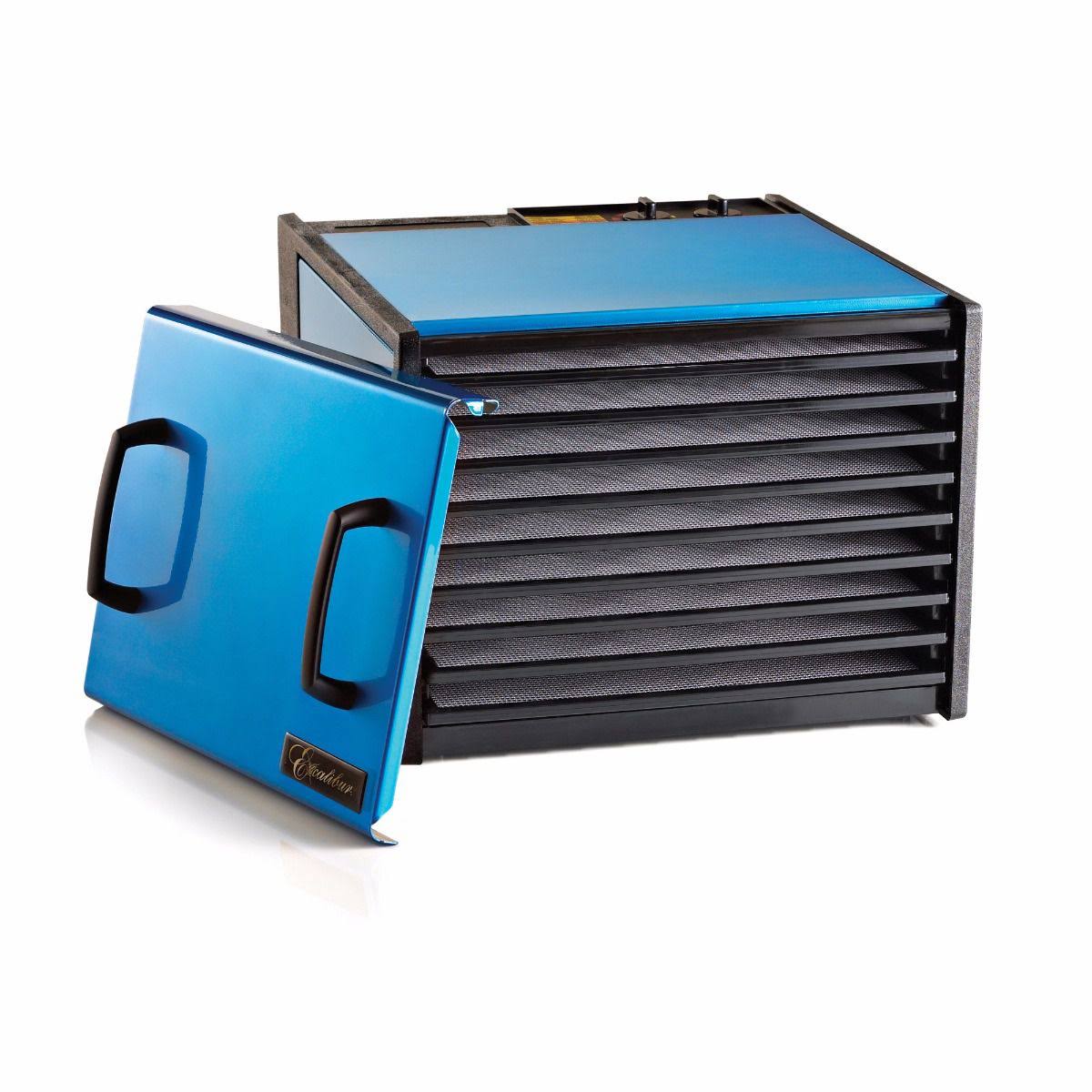 9 Tray Food Dehydrator Blue R2184