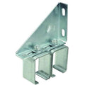 Wall Mount Adjustable Double Box Rail Bracket Galvanized Steel (Case of 10) Q85889