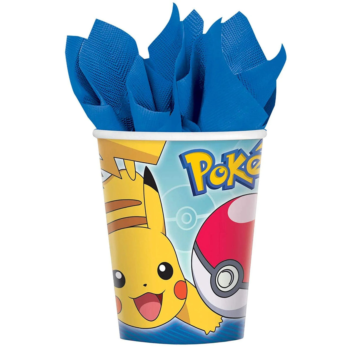 Pokemon Party Pack Bundle, Seats 16: Plates, Cups and Napkins R402417