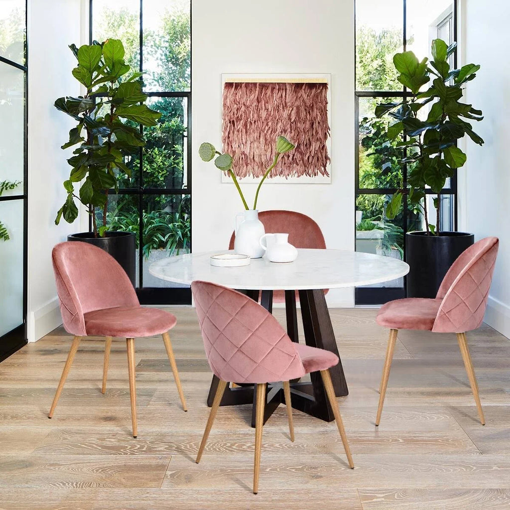 Velvet Dining Chair Set of 2 U585