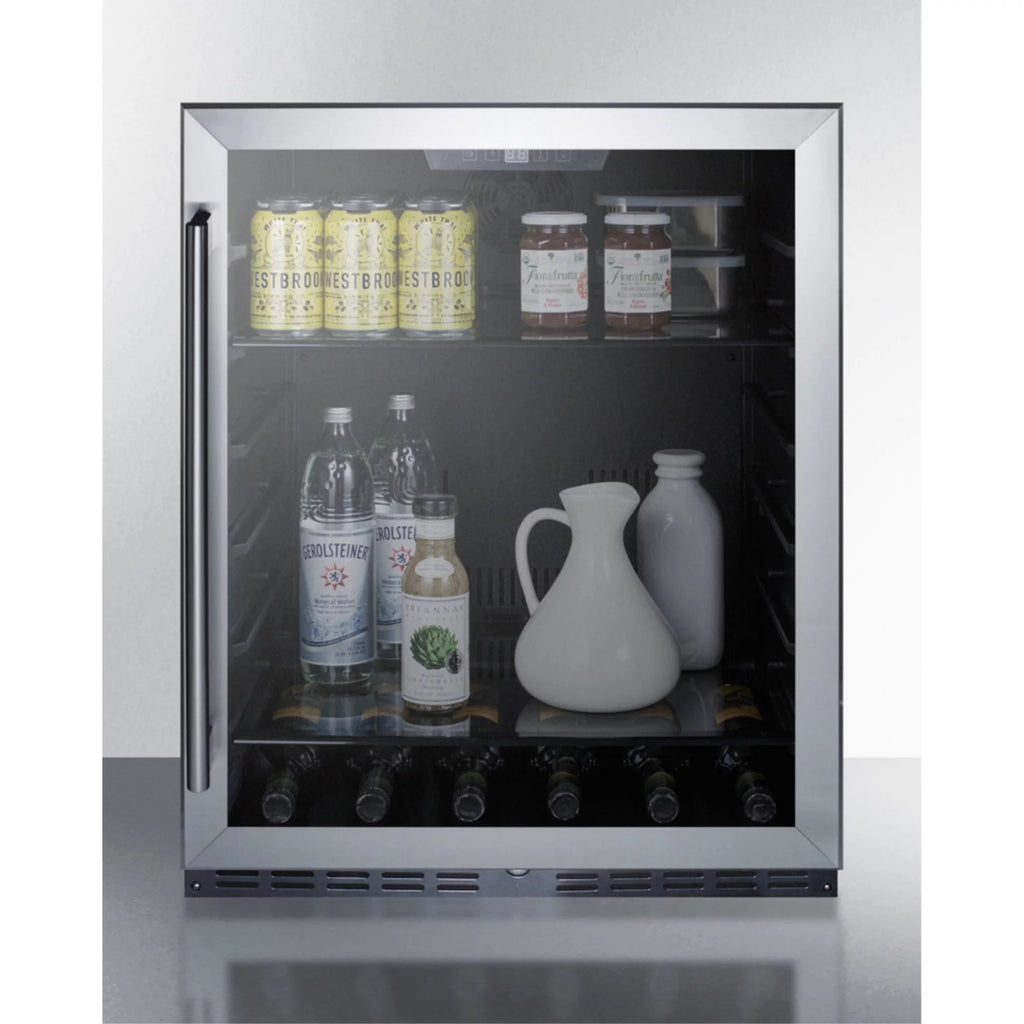 Black 24 in. Freestanding Compact Refrigerator X525
