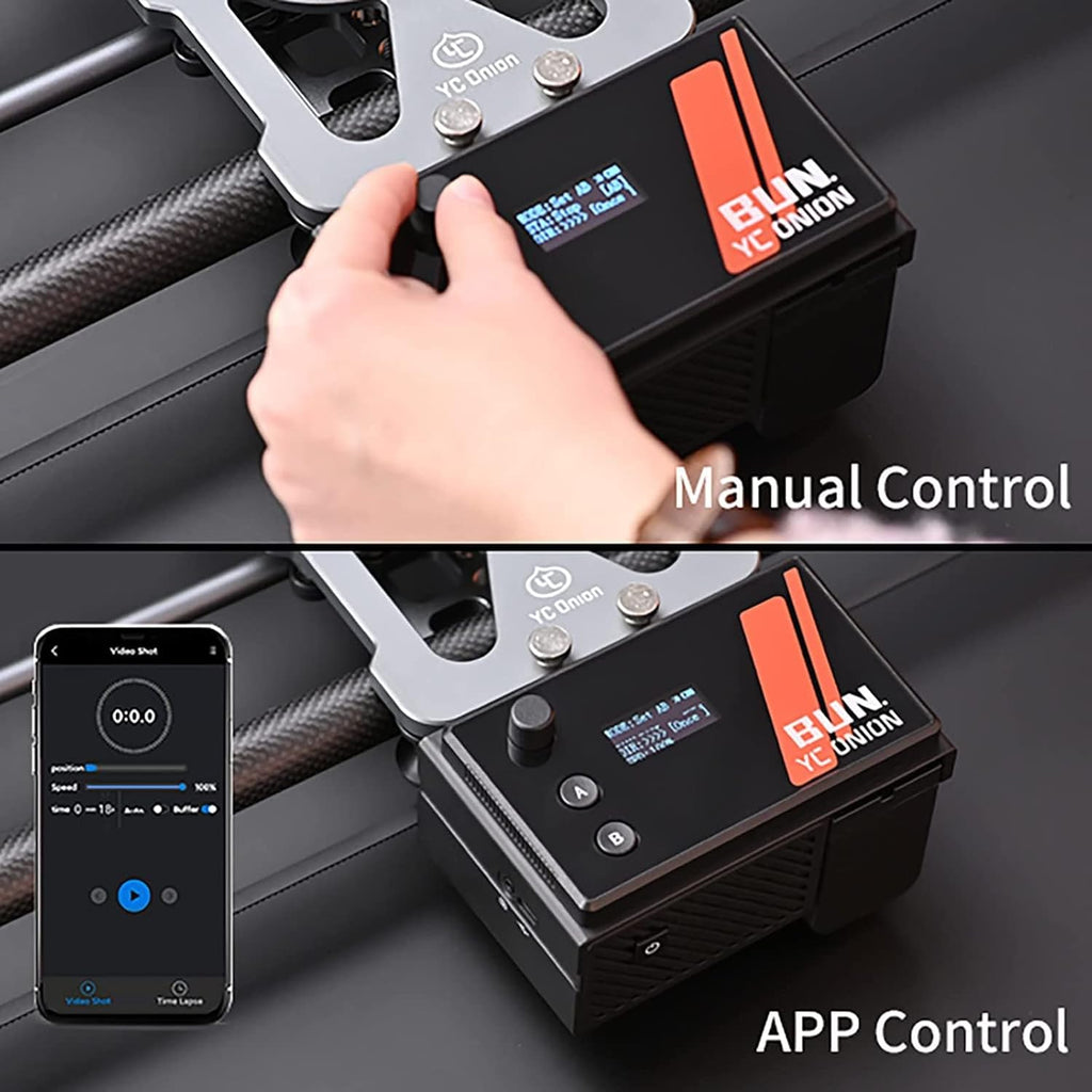 Motorized Camera Slider 80cm Carbon Fiber with APP Control V940