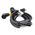 NEMA 14-30 Splitter, 14-30P Male Plug To Dual 14-30R Female Receptacle, 4-Prong 30 AMP Y Adapter Cord (20 Feet) P766840