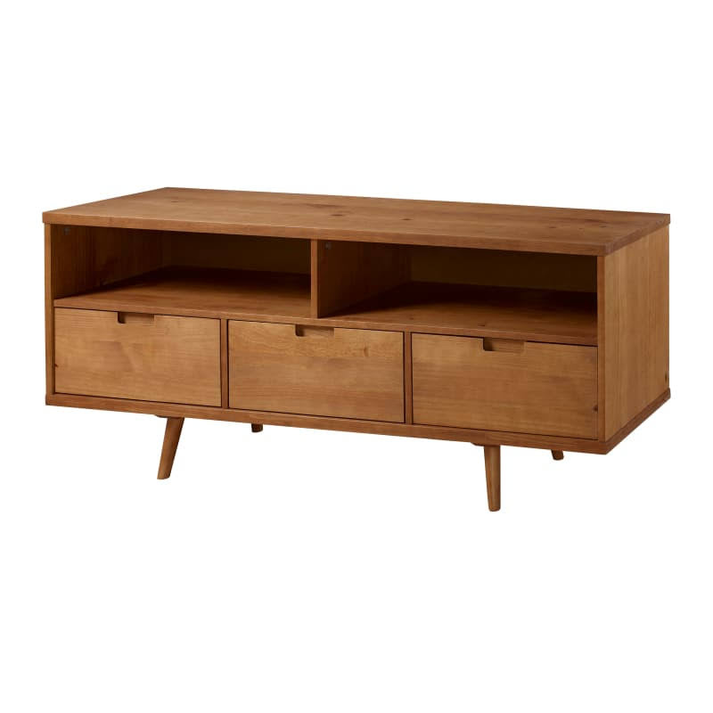 Caramel Wood TV Stand A625046
