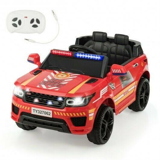 Kids 12 V Battery Powered Electric Ride on Car-Red X43158