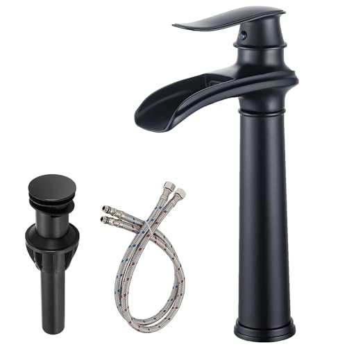 Oil Rubbed Bronze Waterfall Vessel Sink Faucet Y602
