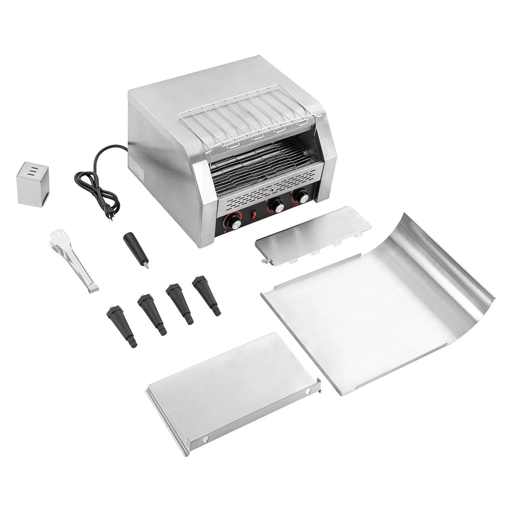 Commercial Conveyor Toaster Bread Baking Machine, 1900W/2400W, 1-7 Gears R802373