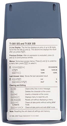 30XIIS TKT Calculator Teachers Kit G460972