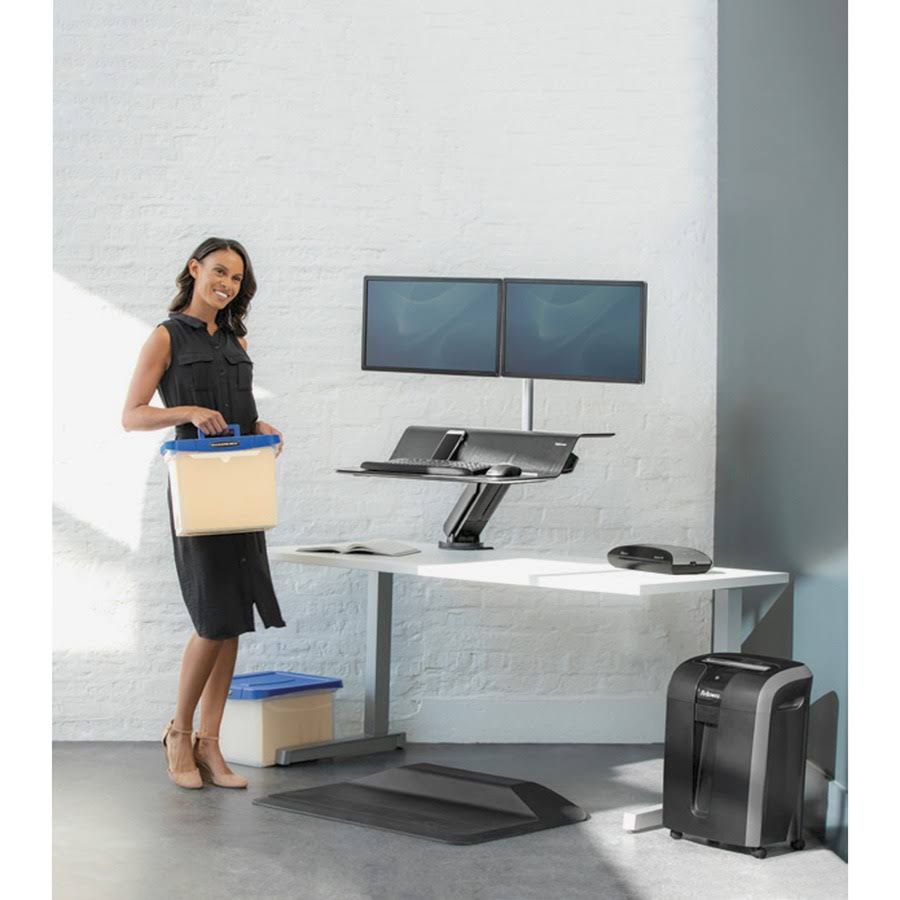 Black Sit-Stand Workstation V55844