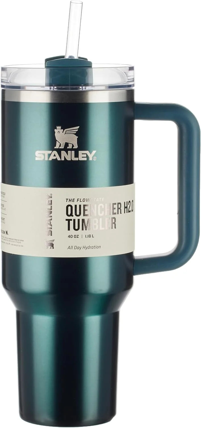 Stainless Steel Vacuum Insulated Tumbler with Lid and Straw 40OZ G540294