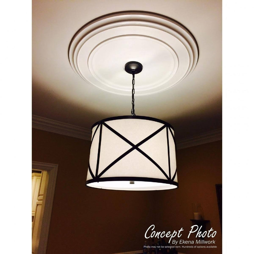 Jet Black Ceiling Medallion Q7865