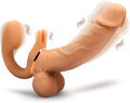 Strapless Double Ended Silicone Dildo Vibrator with 9 Modes F657569