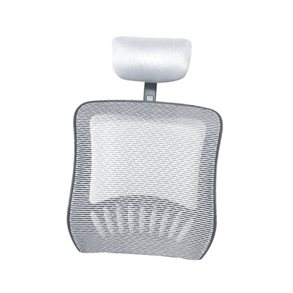 Office Chair Mesh Back Support with Headrest J190