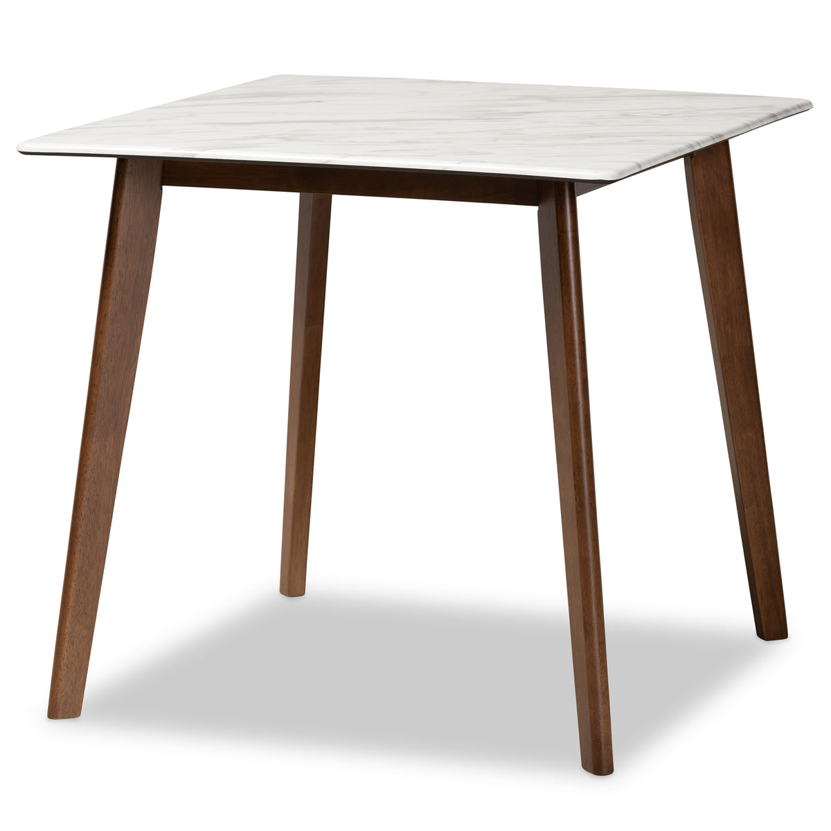 5-Piece Dining Set with Faux Marble Table O8832