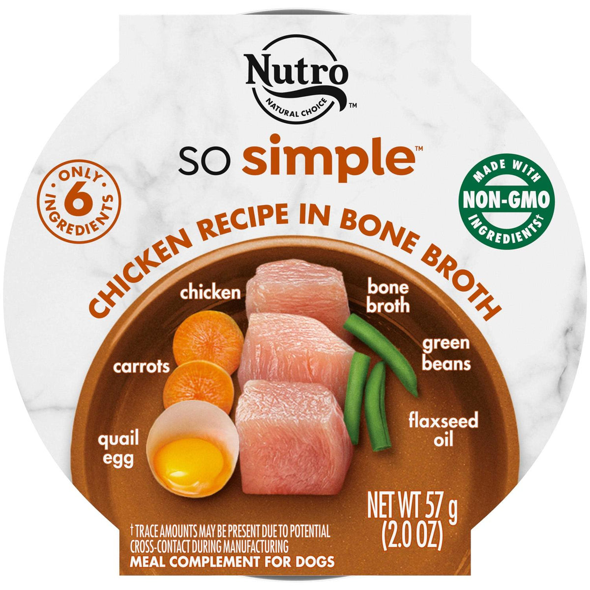 Chicken & Duck Recipe Wet Dog Food in Bone Broth N796295