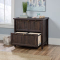Coffee Oak Lateral File Cabinet S3484