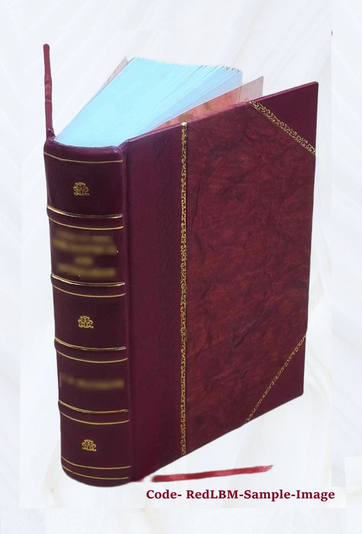 Ecclesiastical and other sketches of Southington, Conn. 1875 Leather Bound E670