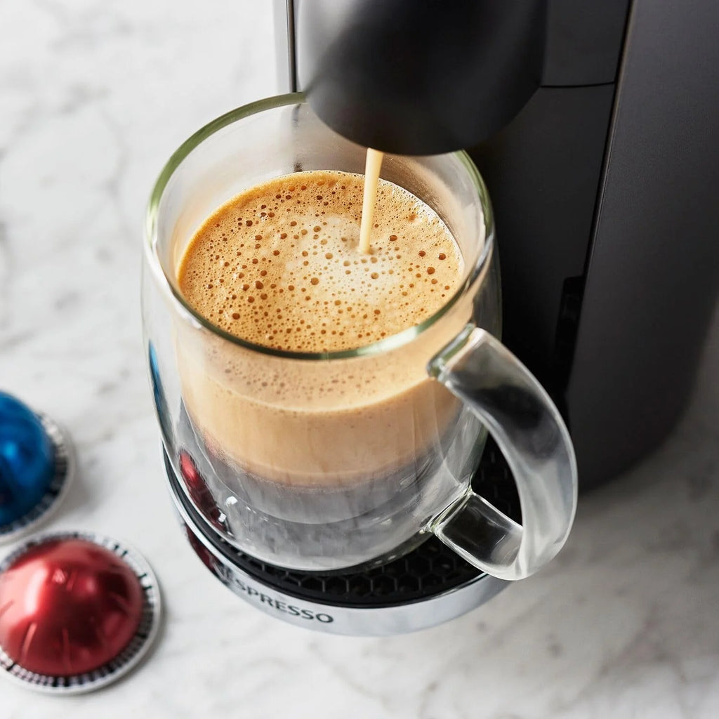 Black Matte Coffee and Espresso Machine P780
