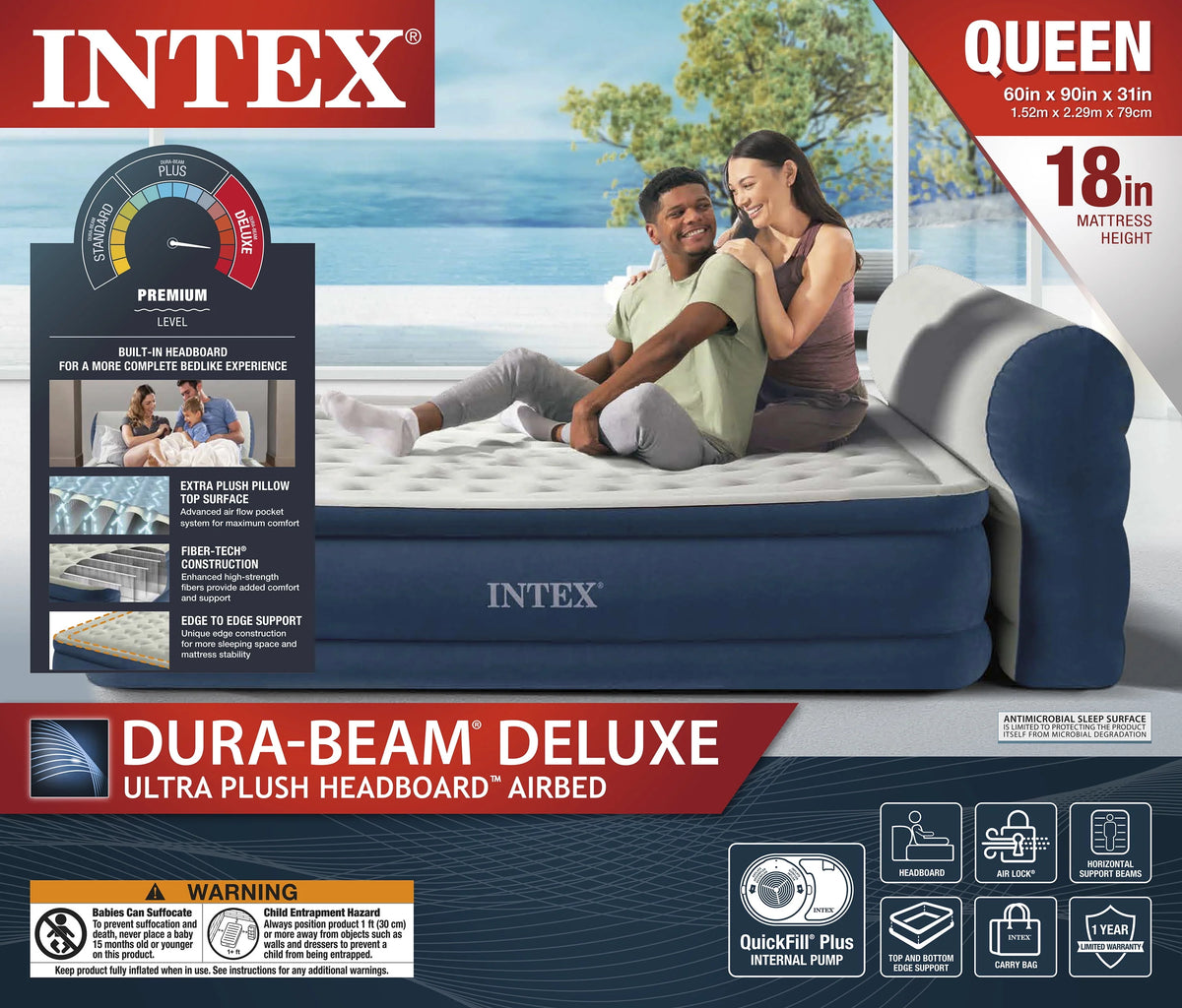 Queen Air Mattress with Built-in Pump V87441