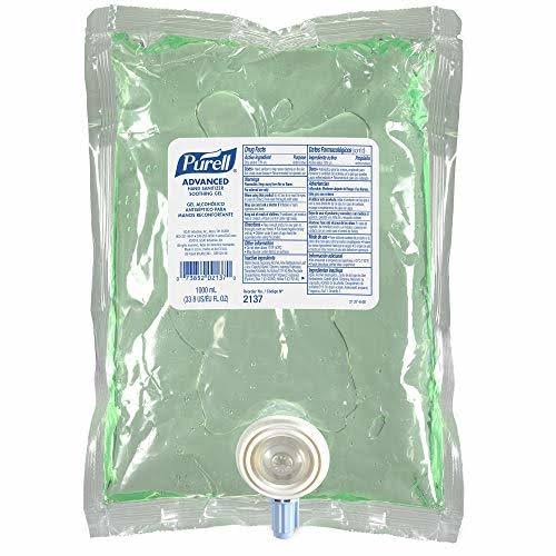 Advanced NXT Instant Hand Sanitizer Refill with Aloe, 1000ml Refill (Case of 8) K47901