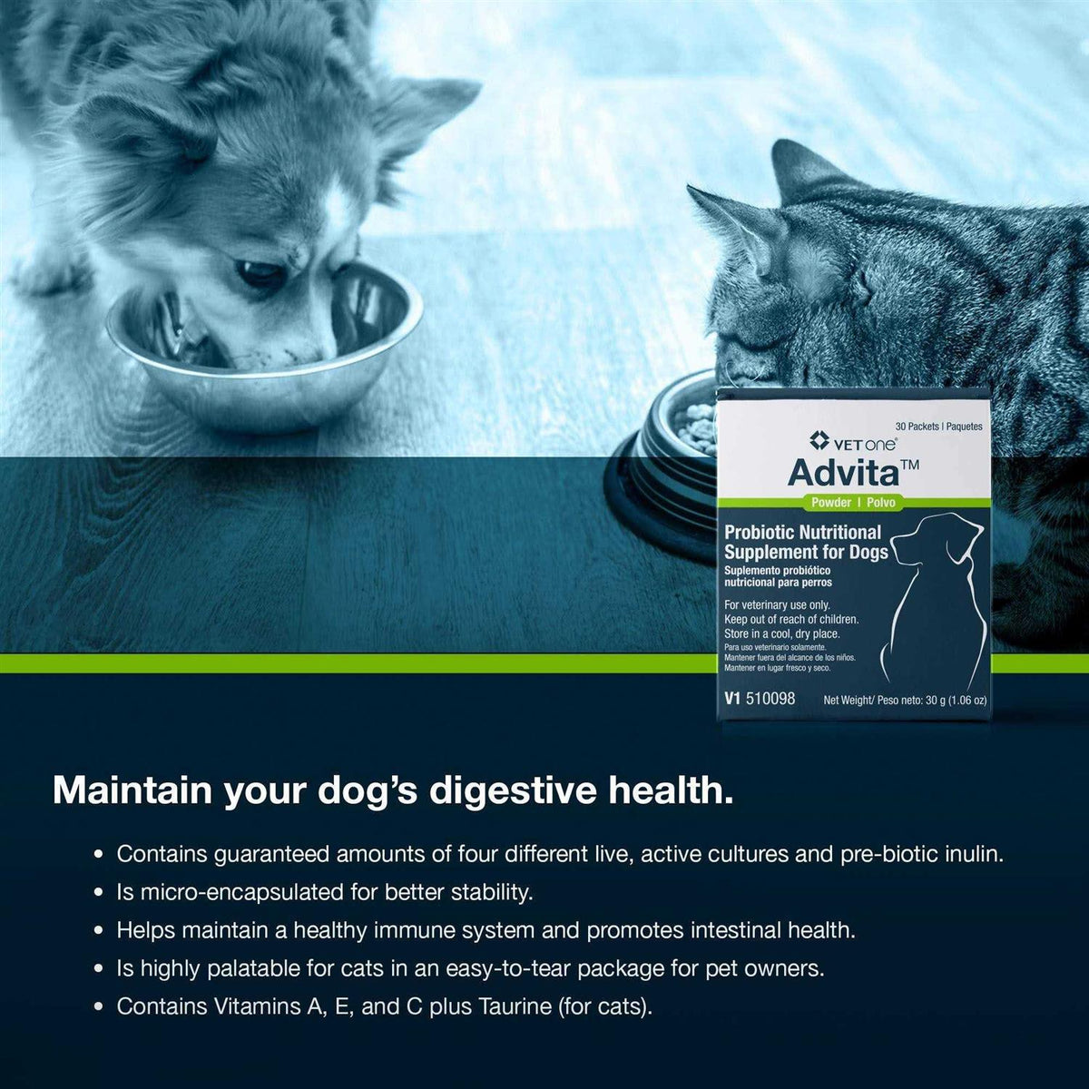 Probiotic Nutritional Supplement for Dogs U58238