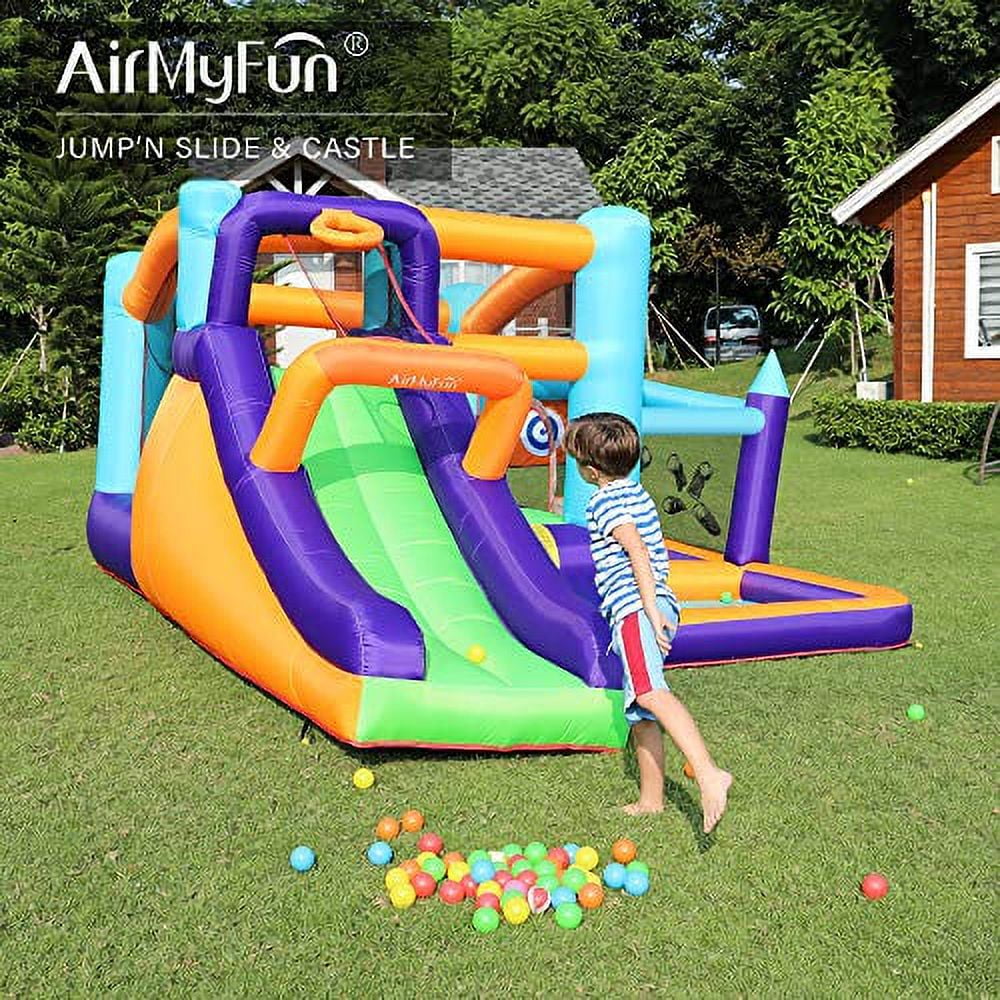 Inflatable Bounce House with Air Blower and Carry Bag G51741