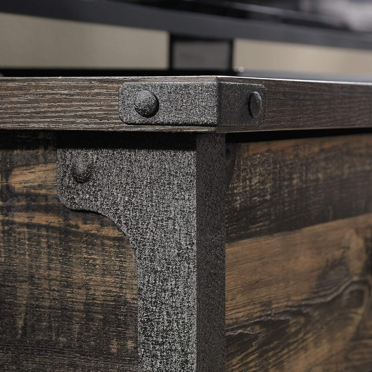 52 Carbon Oak Finish TV Stand X265
