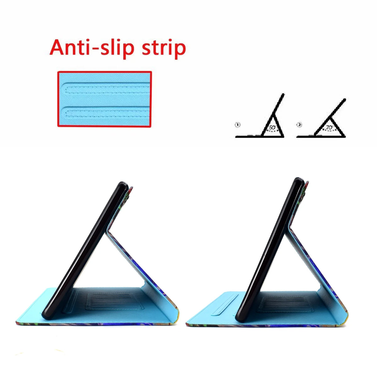 Elephant 10.9 Inch Slim Fit Folio Stand Case with Auto Sleep Wake Smart Cover M26876