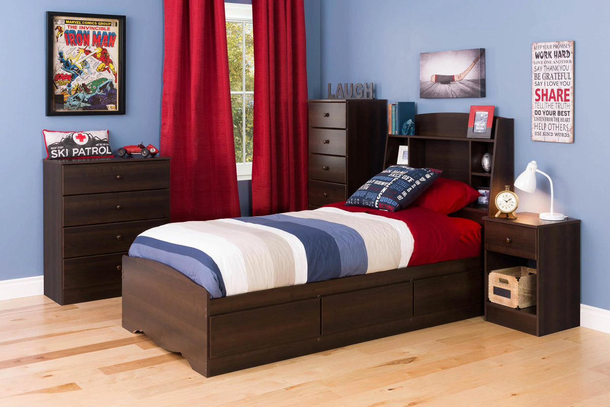 Espresso 4-Drawer Dresser Q8063