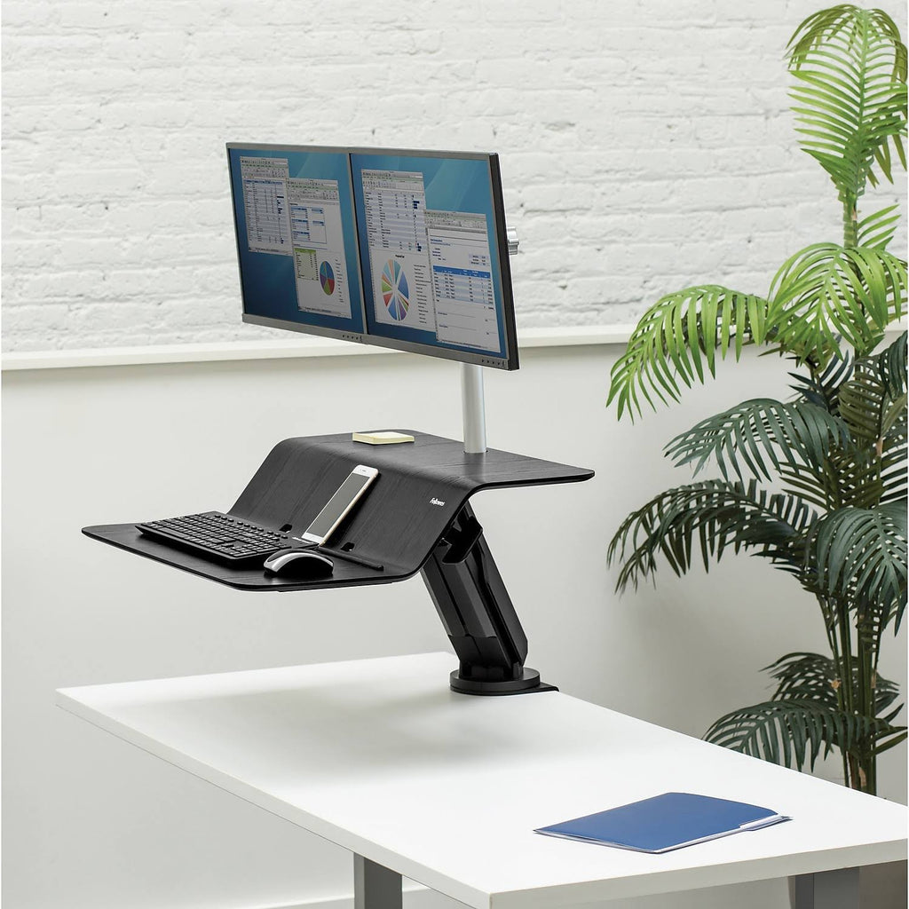 Black Sit-Stand Workstation V55844