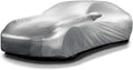 Silver Metallic Car Cover J1399