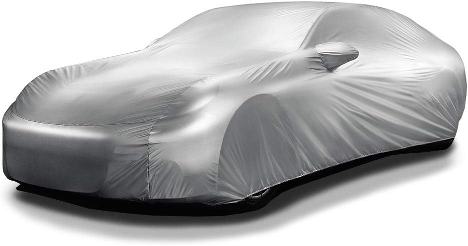 Silver Metallic Car Cover J1399