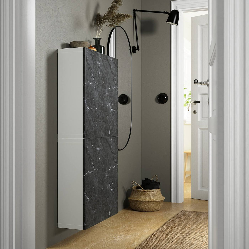 White Wall Cabinet with 2 Doors M6929
