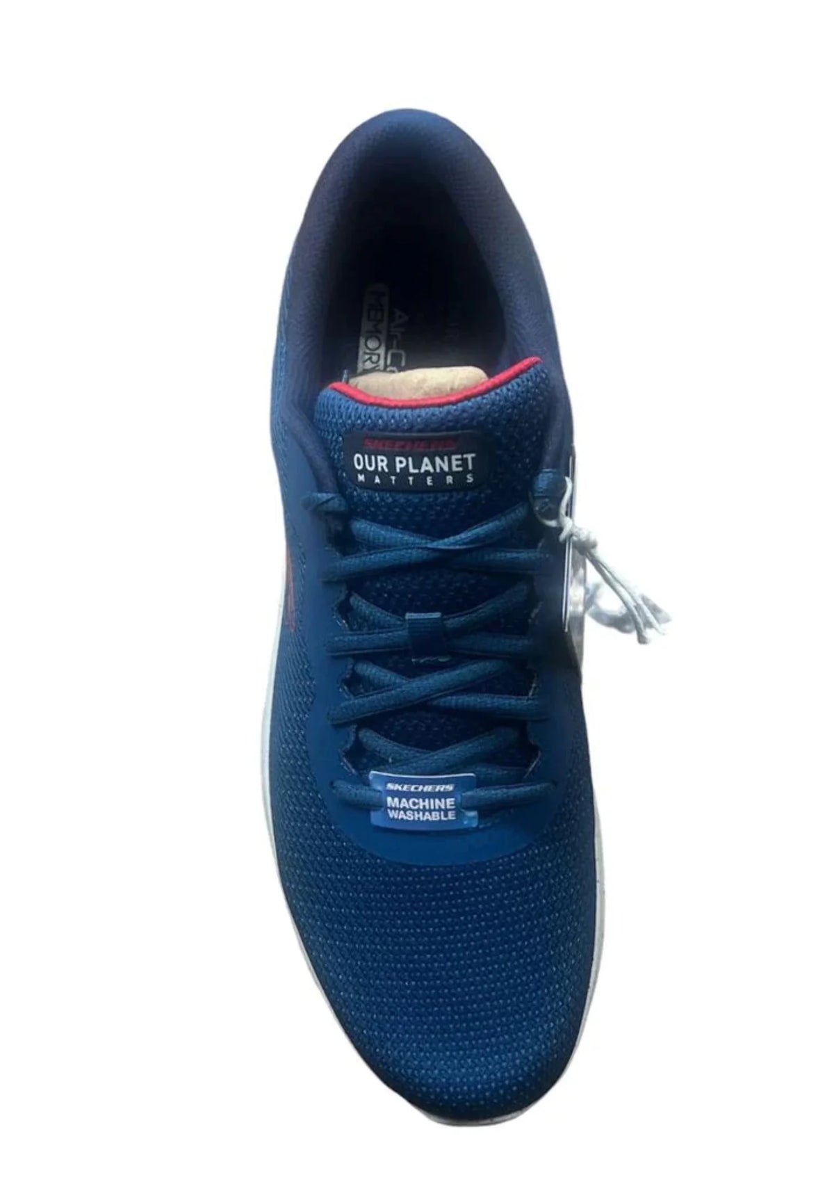 Blue White Memory Foam Men Shoes S9141