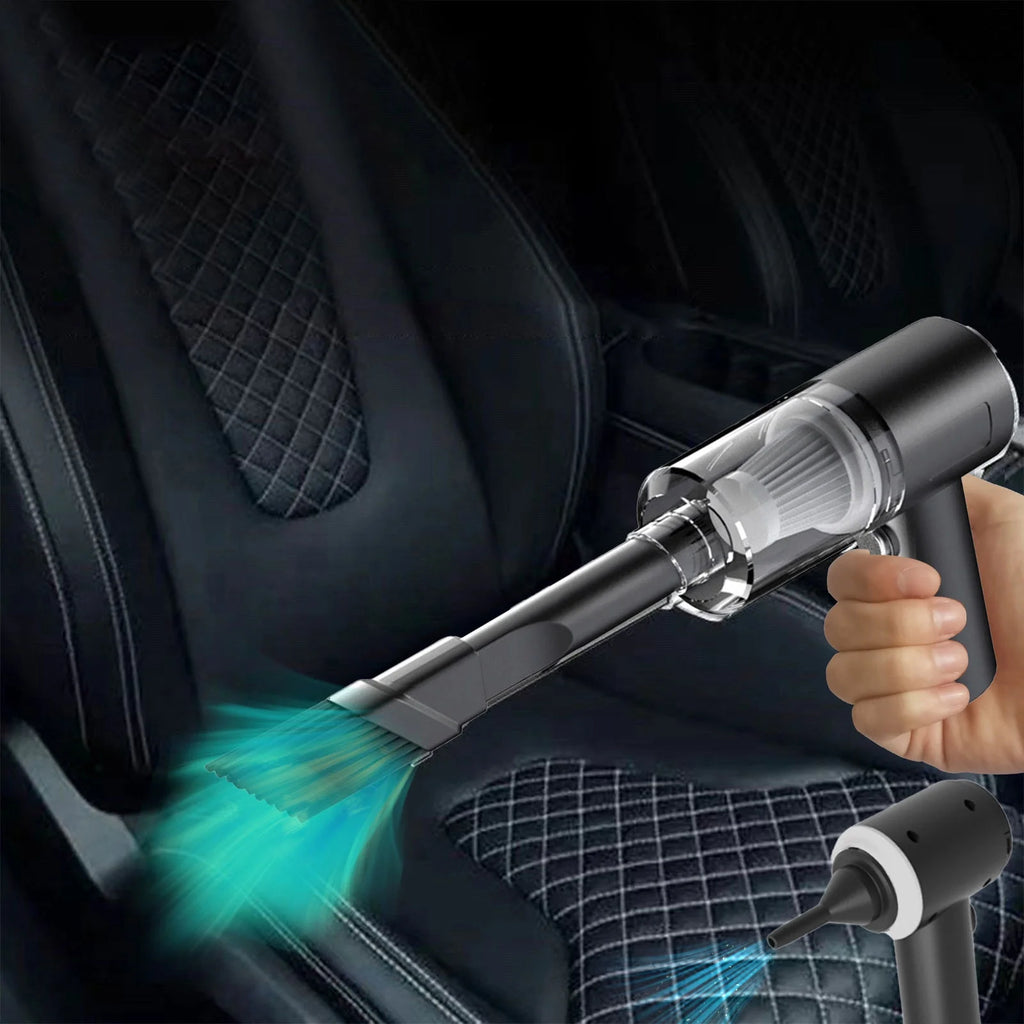 Cordless Handheld Car Vacuum Cleaner, 120W Rechargeable Mini Black H8527