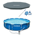 12' x 30 Round Metal Frame Above Ground Pool Z516567