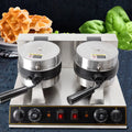 Non-Stick 7" Round Belgian Waffle Maker 1500W A653