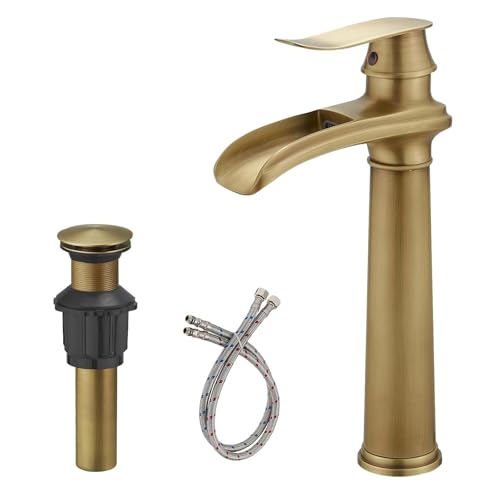Oil Rubbed Bronze Waterfall Vessel Sink Faucet Y602