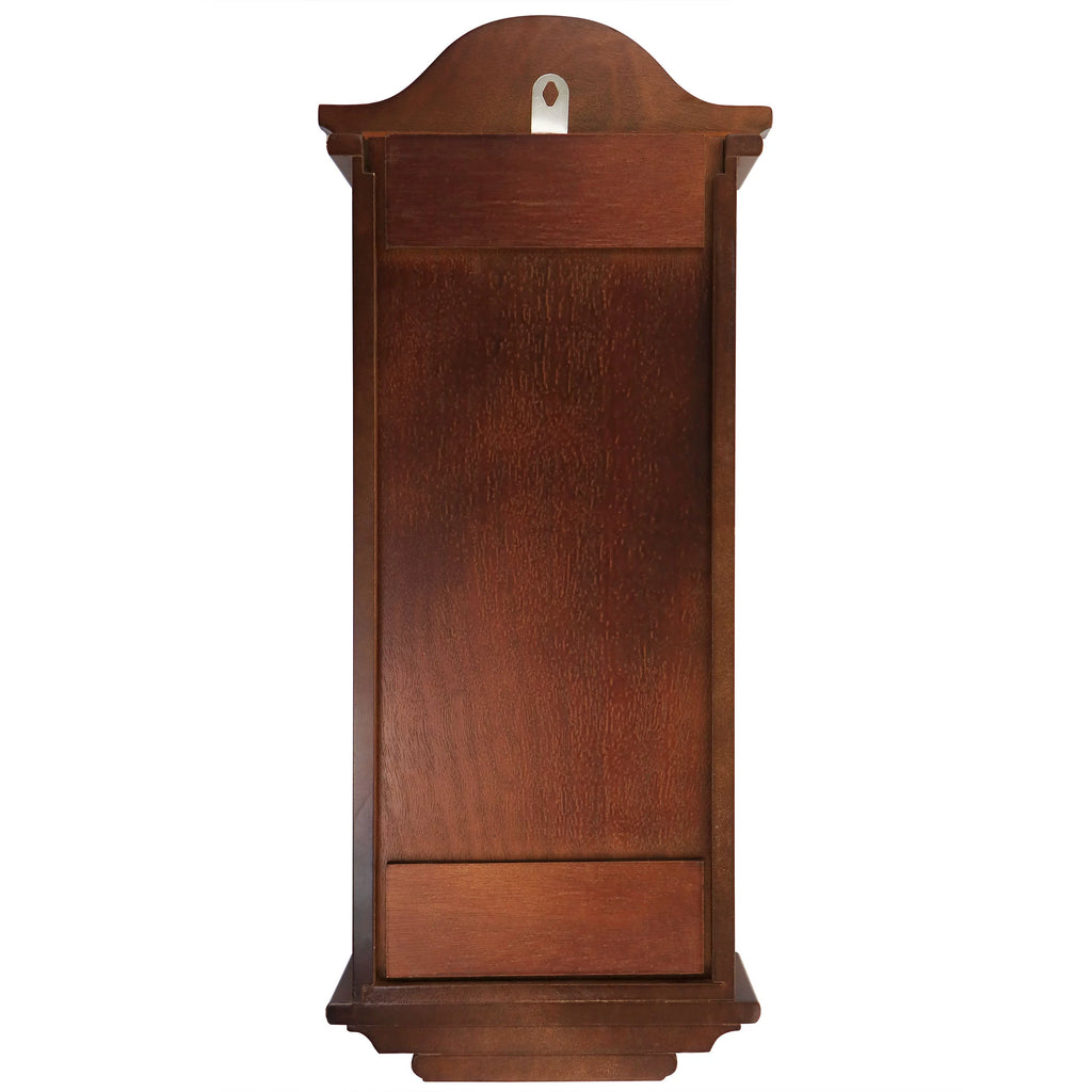 Mahogany Brown Chiming Pendulum Wall Clock Q516060