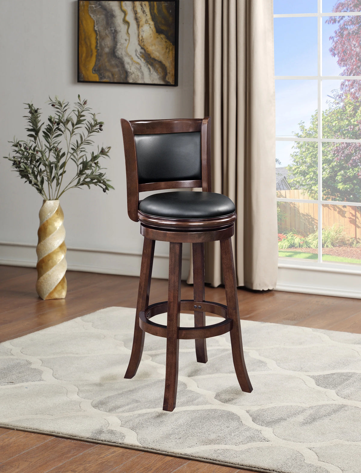34" Extra Tall Swivel Bar Stool Z62101