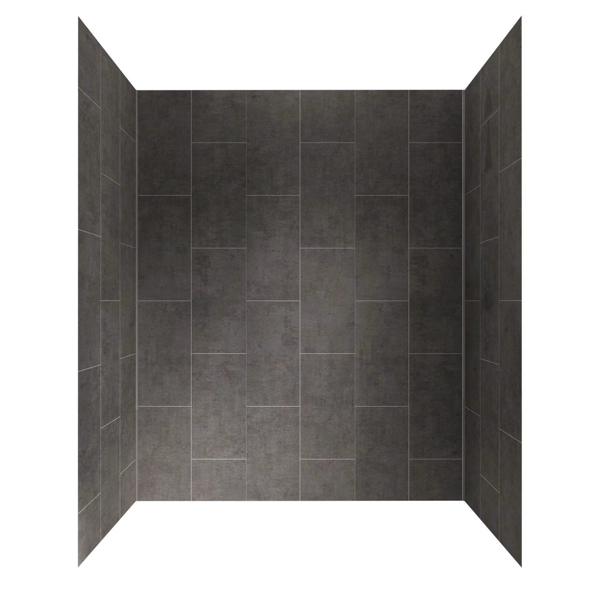 60" x 32" x 78" Five Panel Alcove Shower Wall Kit F658