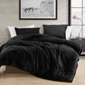 Oversized King Black Comforter U52349