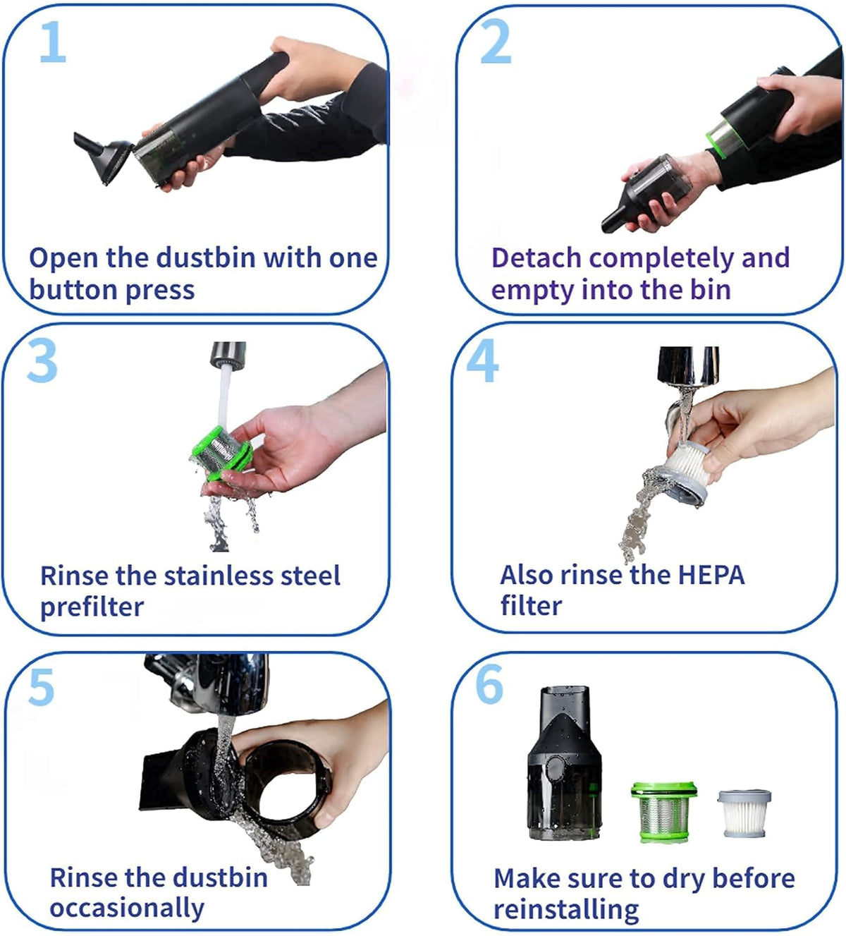 Cordless Vacuum and Handheld Vacuum I5379