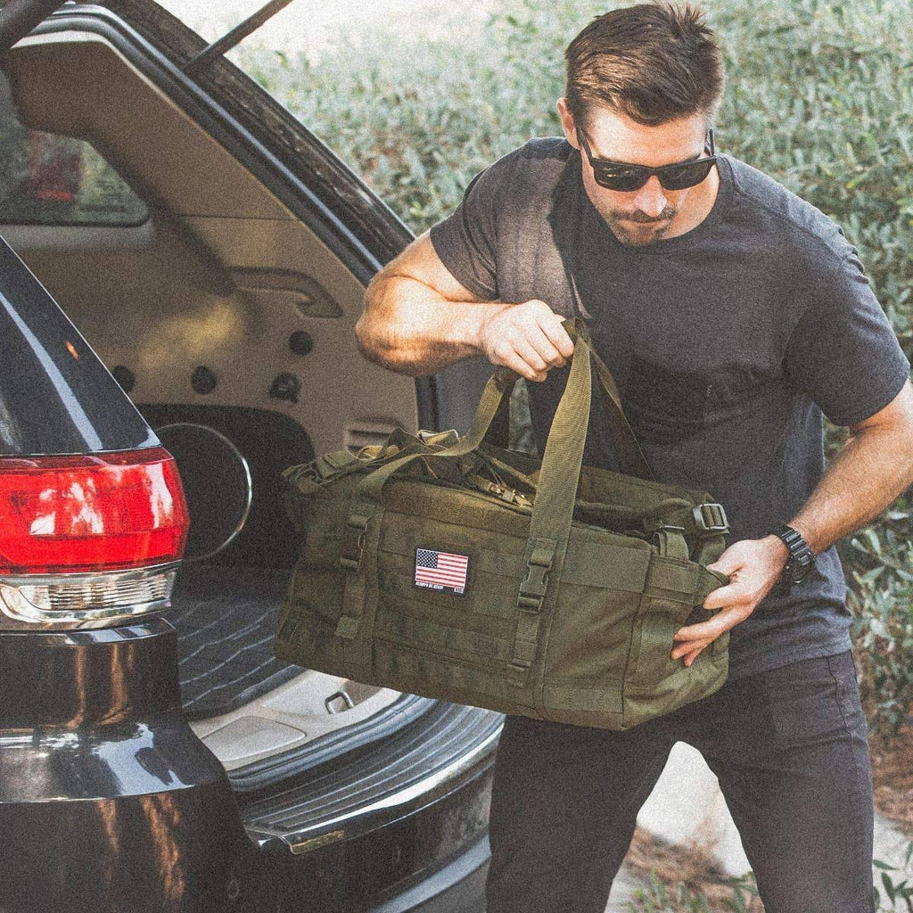 Black Tactical Duffel Bag K971