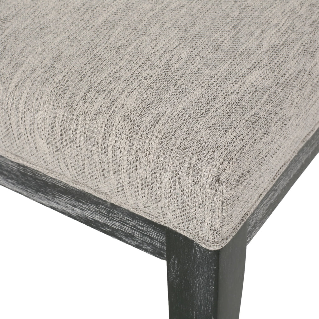 Fabric Upholstered Wood Dining Chairs, Set of 2 Z78925